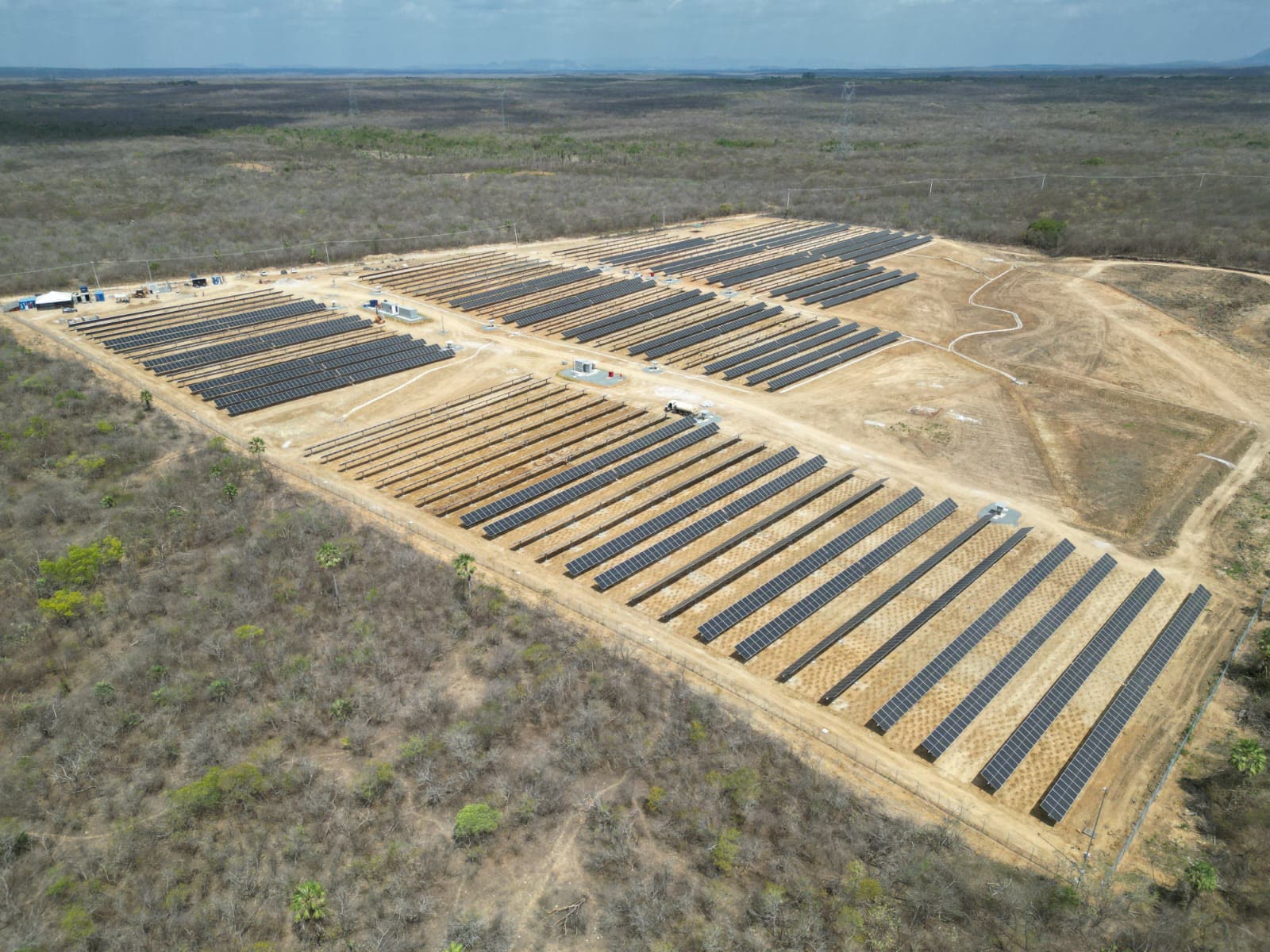 Aerial view of Granja II plant