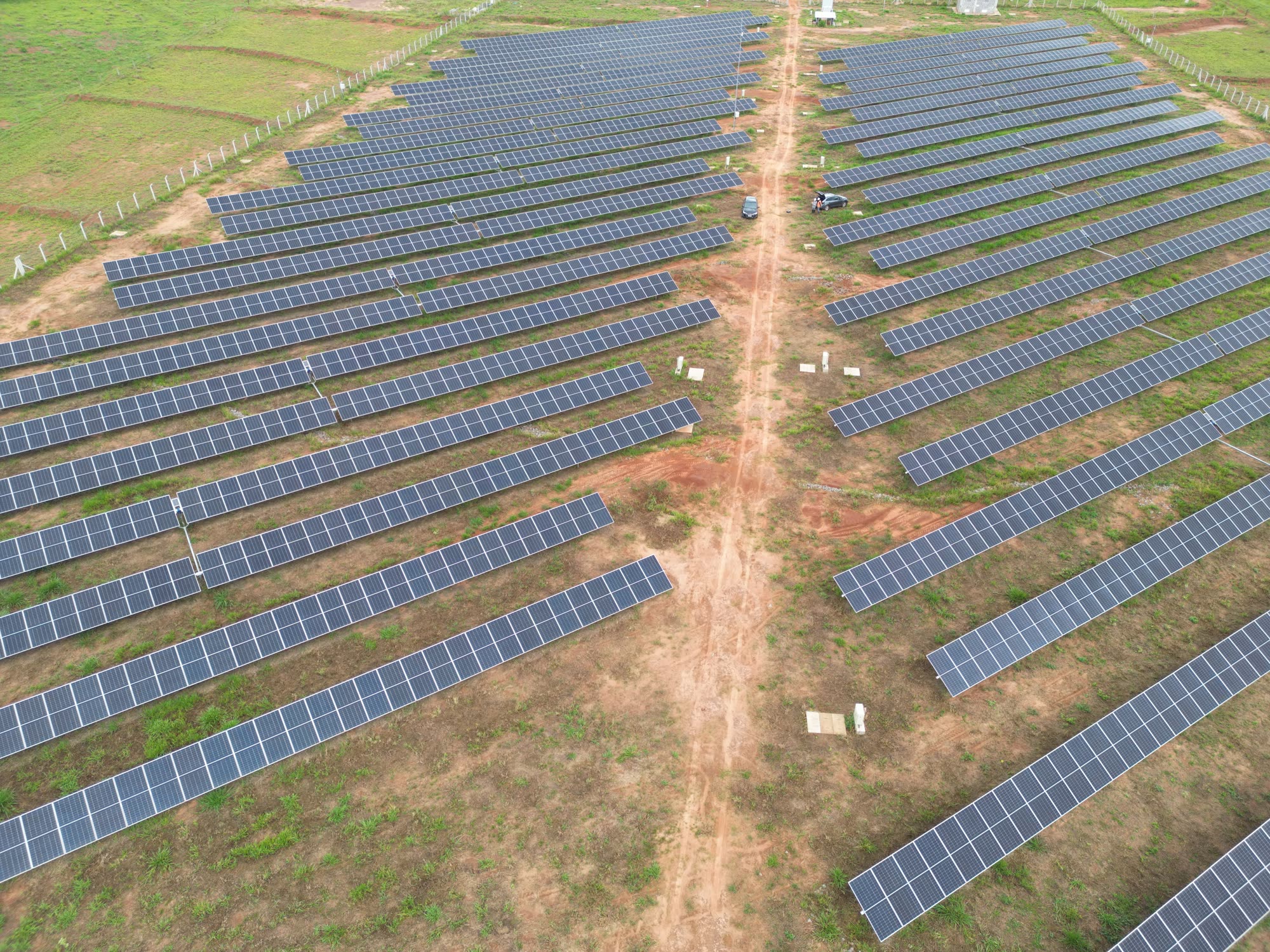 Aerial view of Loanda II plant